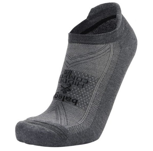 Balega Hidden Comfort Performance No Show Athletic Running Socks Unisex, Charcoal - Ndoros