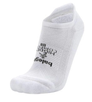 Balega Hidden Comfort Performance No Show Athletic Running Socks Unisex,White - Ndoros