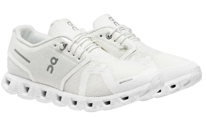 On Cloud Women's Cloud 5 Running Shoes, Undyed-white / White