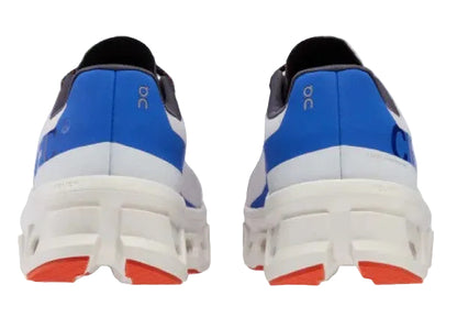 On Cloud Men's Cloudmonster  Running Shoes, Frost / Cobalt