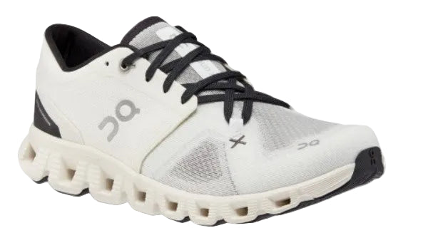 On Cloud Women's Cloud X 3 Running Shoes, White / Black