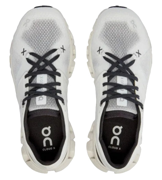 On Cloud Women's Cloud X 3 Running Shoes, White / Black