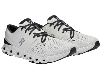 On Cloud Men's Cloud X 3 Running Shoes, Ivory / Black