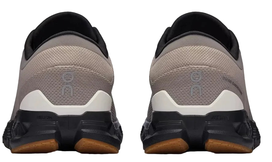 On Cloud Men's Cloud X 4 Running Shoes, Fog / Black - Ndoros