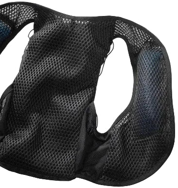 Salomon Unisex Active Skin 12, Hydration & Storage Vest, Black / Metal - Ndoros