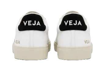 Veja Men's Recife Logo Sneaker, Extra White - Black - Ndoros