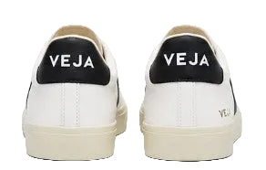Veja Campo Leather Women Sneakers Shoes | White/Black - Ndoros