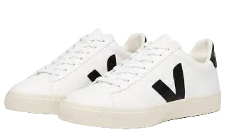 Veja Campo Leather Women Sneakers Shoes | White/Black - Ndoros