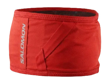 Salomon Unisex Pulse Trail Running Storage Belt - Red - Ndoros