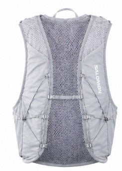 Salomon Unisex Advance Skin 12 | 12 Liter Hydration Trail Running Vest, Alloy/Gray Violet, Small - Ndoros