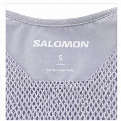 Salomon Unisex Advance Skin 12 | 12 Liter Hydration Trail Running Vest, Alloy/Gray Violet, Small - Ndoros