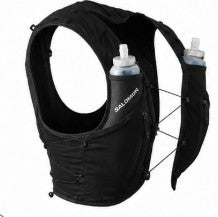 Salomon Unisex Advance Skin 12 | 12 Liter Hydration Trail Running Vest Black - Ndoros