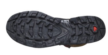 Salomon Quest 4 Gore-TEX Hiking Boots for Men, Rubber/Black/Fiery/Red - Ndoros