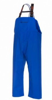 Grundens Men’s Shoreman Bib Pants, Ocean Blue - Ndoros