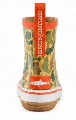 Grundens Kid's Guppy Rain Boots Waterproof, Fish Camo - Ndoros