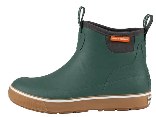 Grundens Women's Deck-Boss Ankle Boot Waterproof, Pine