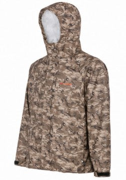 Grundens Men’s Neptune Jacket, Refraction Camo Stone - Ndoros