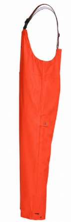 Grundens Men’s Neptune Bib Pants, Orange