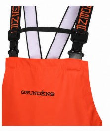 Grundens Men’s Neptune Bib Pants, Orange