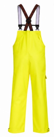 Grundens Men’s Neptune Bib Pants, Hi-Vis Yellow