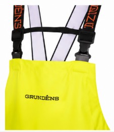 Grundens Men’s Neptune Bib Pants, Hi-Vis Yellow