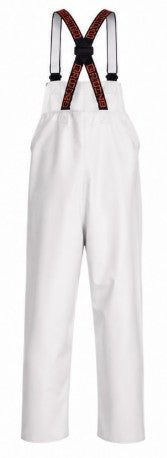 Grundens Men’s Shoreman Bib Pants, White