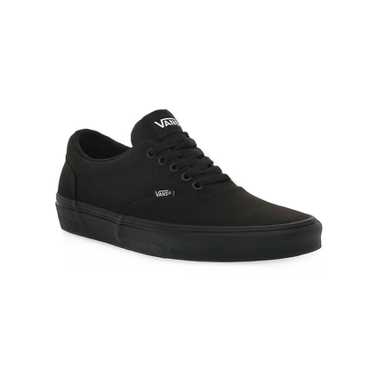 Vans Men's Doheny Sneaker, Canvas Black/White