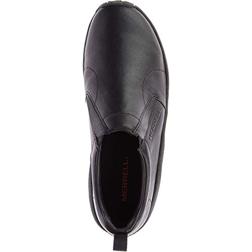 Merrell Jungle MOC Leather 2 Men's Moccasin Shoes | Black Midnight - Ndoros