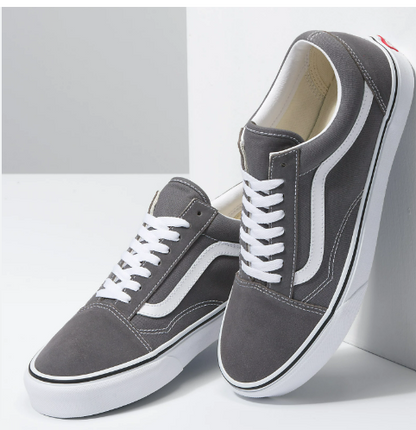 Agnes -Vans U Old Skool Sneakers Pewter/True White Men - Ndoros