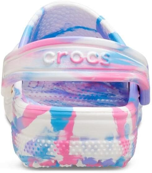 Crocs Unisex-Child Classic Marbled Tie-dye Clog