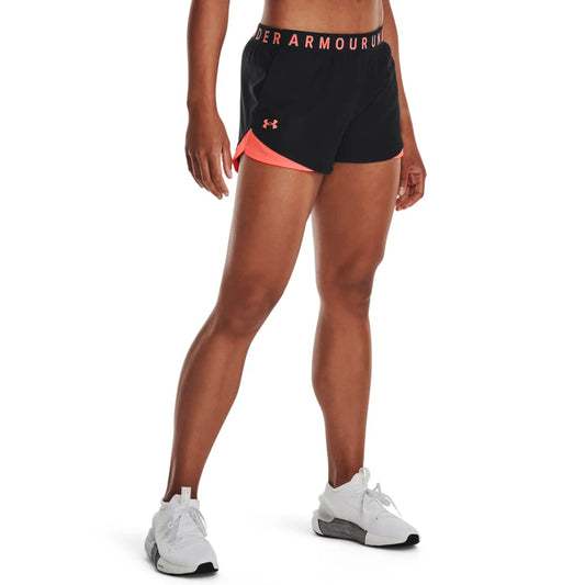 Under Armour Women's UA Play Up Shorts 3.0,Black - Ndoros