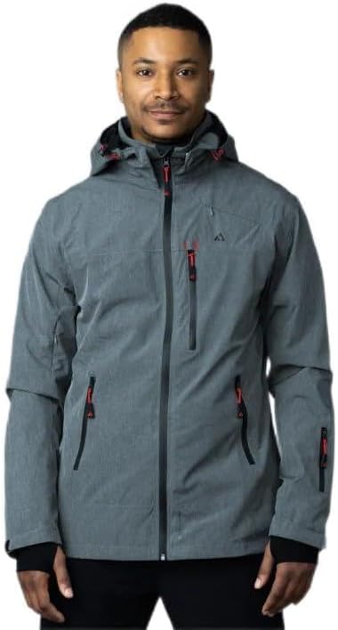 Apricoat Adventure 2.0 Men's Warm Winter Jacket | Dark Gray - Ndoros