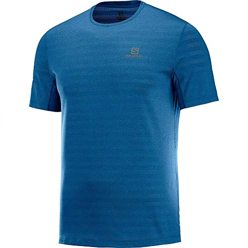 Salomon Men's XA Tee - Quick-Drying, Odor Resistant Running Shirt for Outdoor Sports