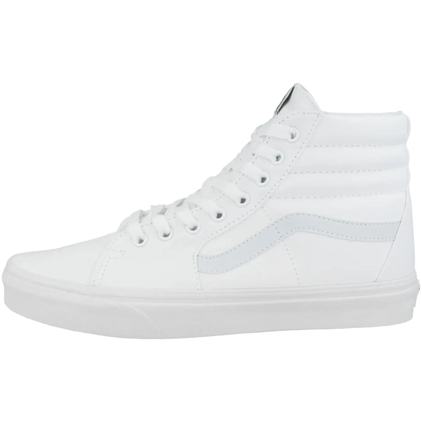 Vans Sk8-Hi High-Top Unisex Sneakers – True White Canvas Skate Shoes