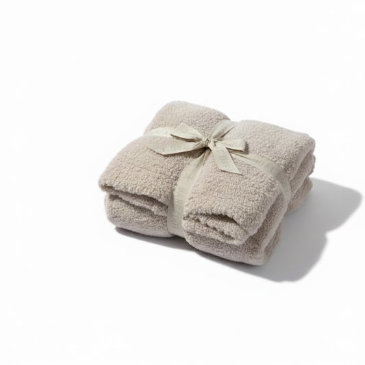Barefoot Dreams CozyChic Throw, Stone