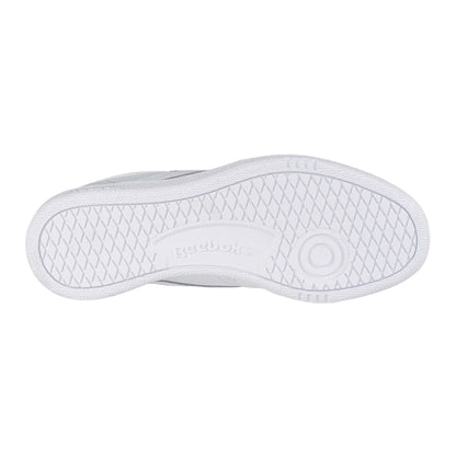 Reebok Men’s Club C Sneaker, White/Green