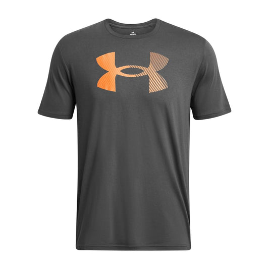 Under Armour Big Logo Fill Ss Castlerock / Atomic / Wild Orange