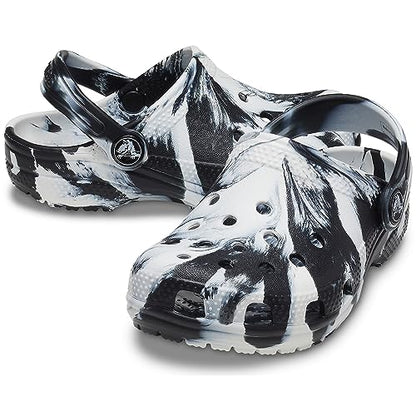 Crocs Unisex-Child Classic Marbled Tie-dye Clog