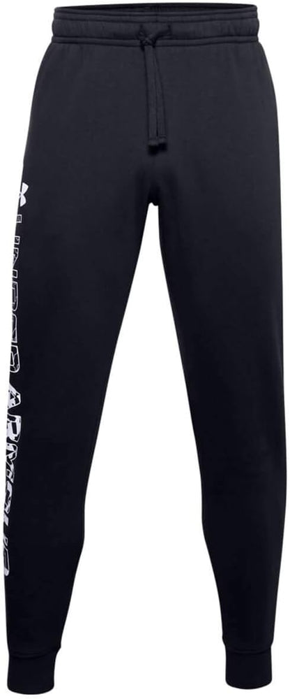 Under Armour Men's Rival Fleece Joggers, Midnight Navy White
