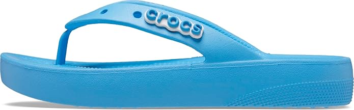 Crocs Women's Classic Flip Flops Platform Sandals | Oxygen - Ndoros