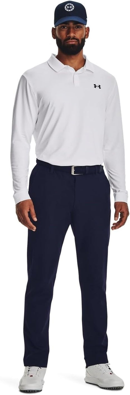 Under Armour Mens Performance Polo 3.0 Long Sleeve