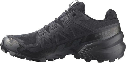 Salomon Speedcross 6 GTX Hiking Shoes Mens Sz 11.5 Black/Black/Phantom