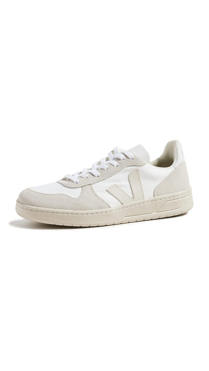 Veja V-10 Men's Leather Sneakers