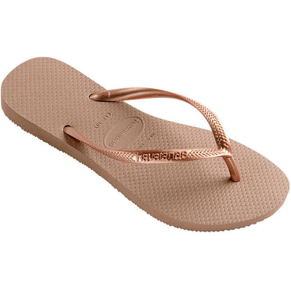 Havaianas Women's Slim FlipFlop Pink | (Rose Gold) - Ndoros