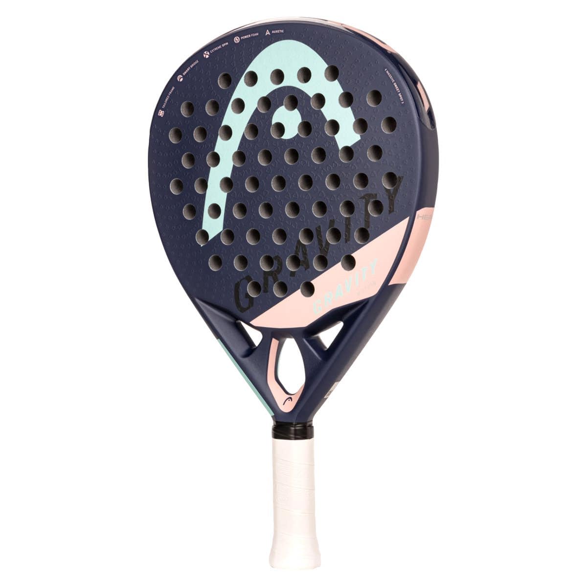 HEAD Gravity Motion Padel Racket Paddle (228172) Grip Size: 4 1/4 inches