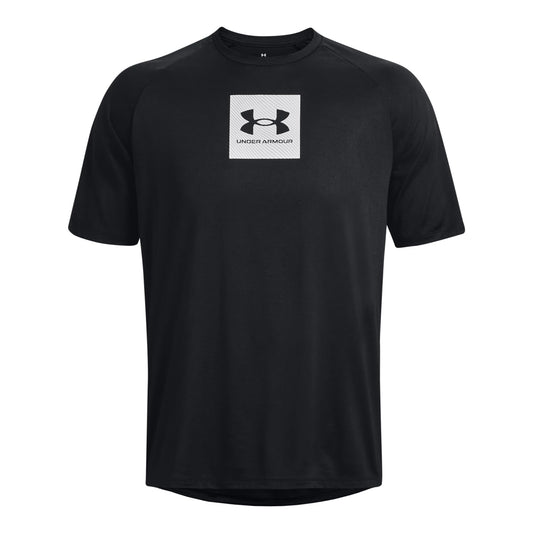 Under Armour Tech PRT Fill Ss Black / Halo Gray
