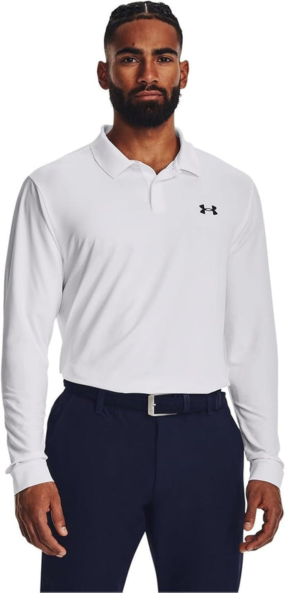 Under Armour Mens Performance Polo 3.0 Long Sleeve