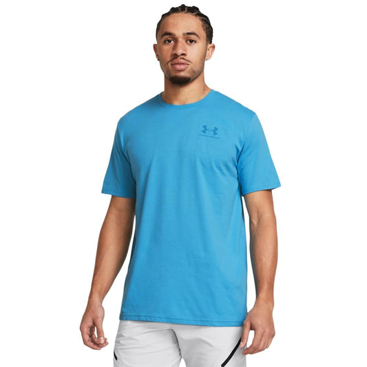 Under Armour SporStyle LC Ss Blue Topaz / Capri