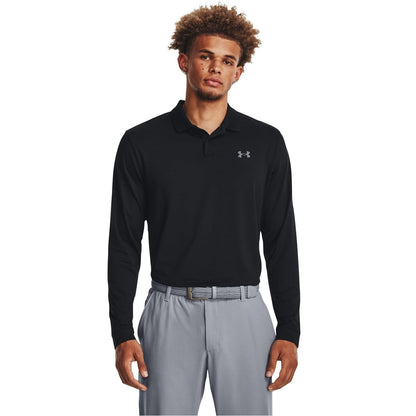 Under Armour Mens Performance Polo 3.0 Long Sleeve