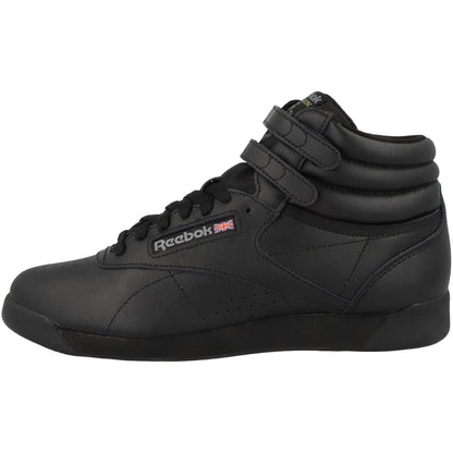 Reebok Classics Tennis Freestyle Hi High Top Sneakers, Black - Ndoros